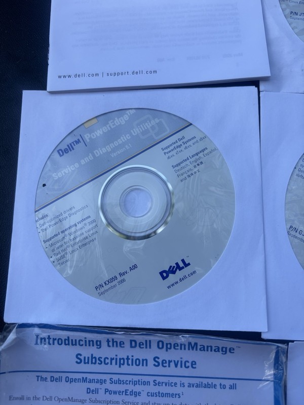 Dell PowerEdge Utility Suite CD Set Version 5.1 Windows & Linux Multi-Language gallery