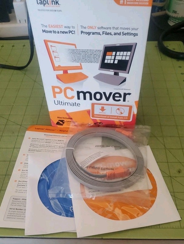 Laplink PCmover Ultimate PC Transfer Software w/ Ethernet PAFGPCMP08000PERTPEN