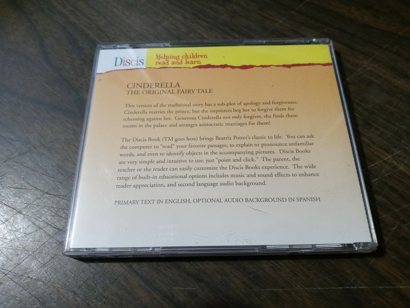 Cinderella: The Original Fairy Tale (CD-ROM, 1995, Discis) - Kids Can Read gallery