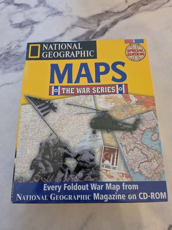 National Geographic Maps The War Series Special Edition PC CD-ROM