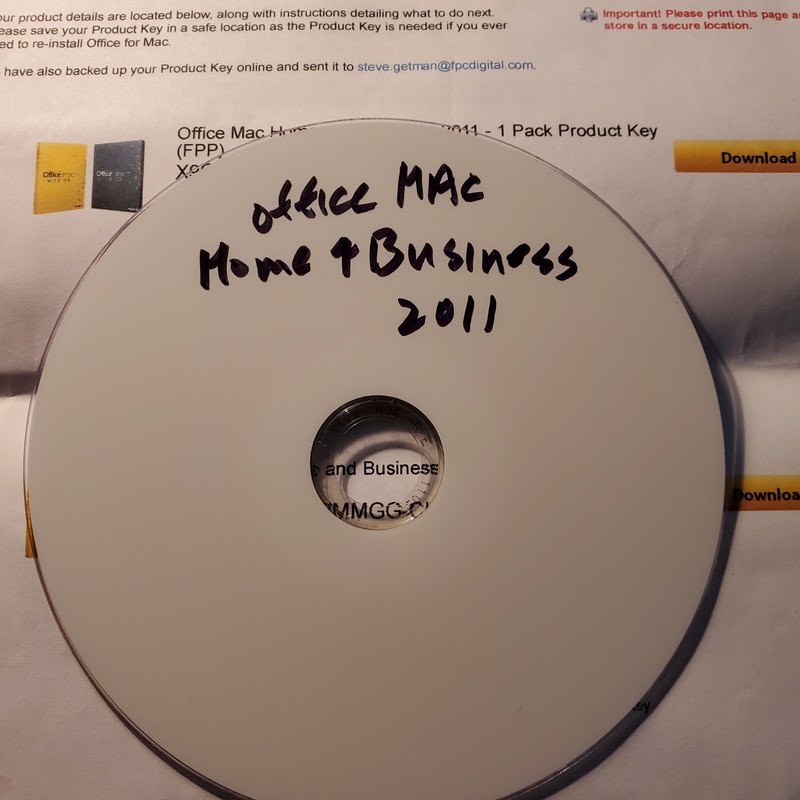 Microsoft Office MAC 2011 Home & Business Full Version English Read Descriptions gallery