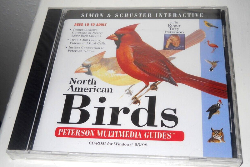 North American Birds 2000 Simon & Schuster Interactive CD-ROM New Factory Sealed gallery