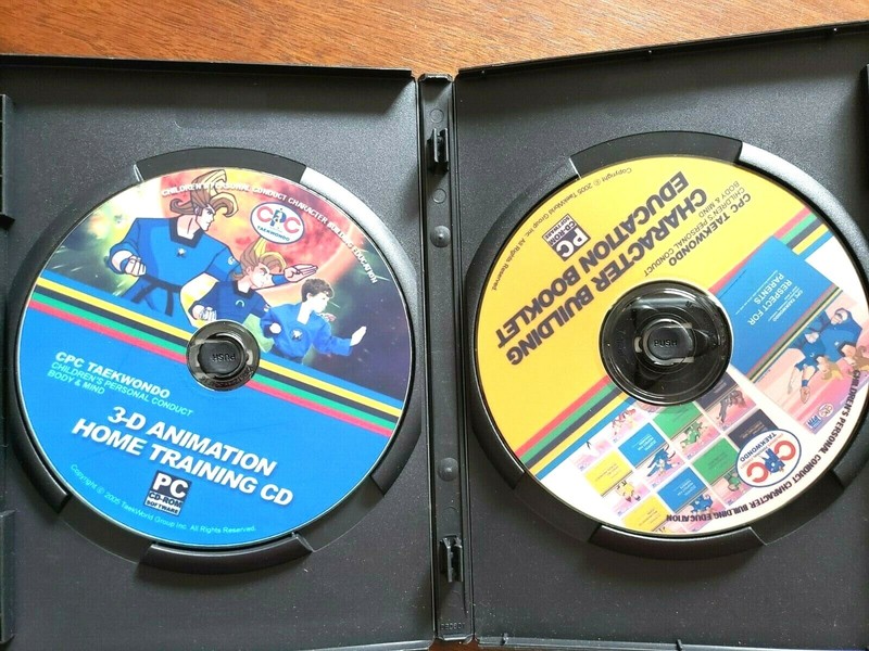 CPC TAEKWONDO 3-D ANIMATION HOME TRAINING CD 2 CD ROMS gallery