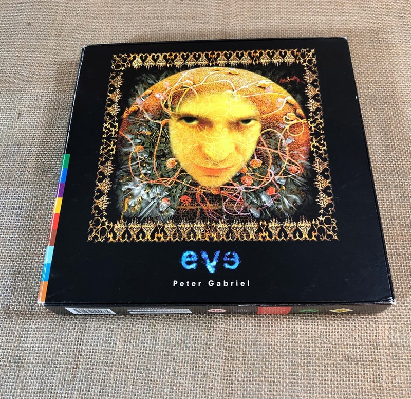 Peter Gabriel EVE: The Music and Art Adventure Cd-Rom, book.