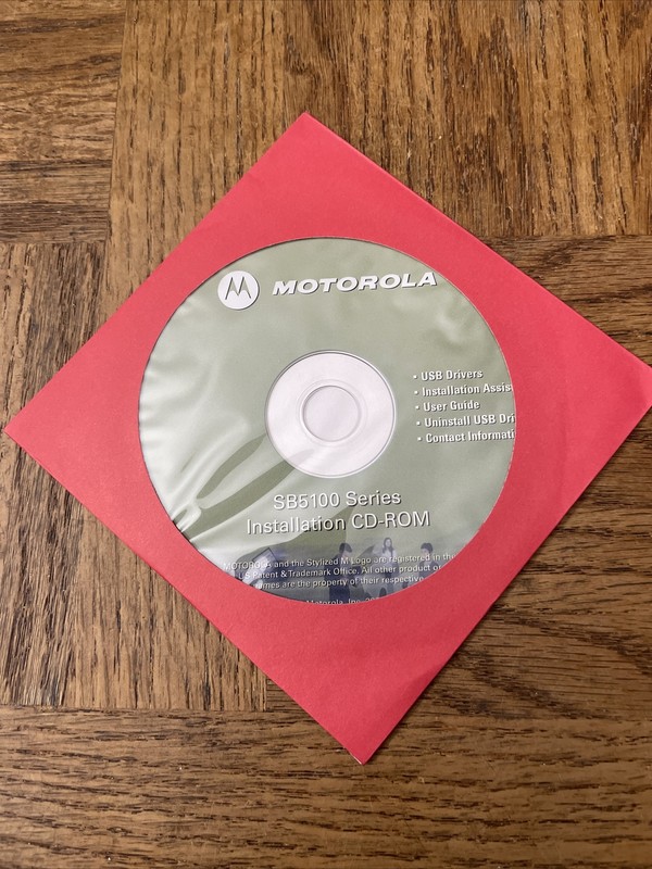Motorola SB5100 PC Software