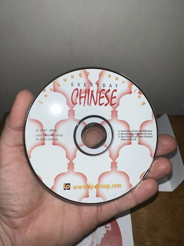 Learning Everyday English Chinese 3 CD Rom Set By Laser Group 2006 Language gallery