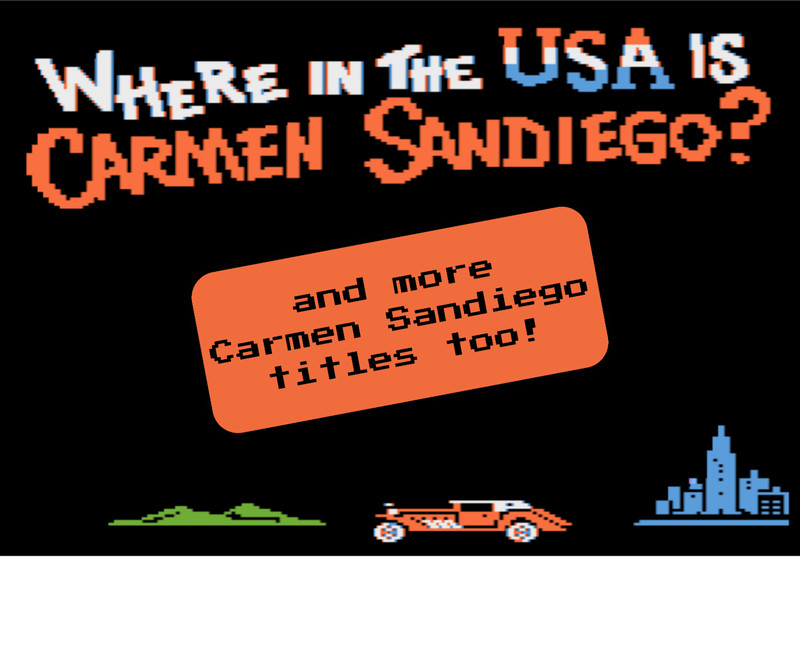 Pick Your CARMEN SANDIEGO - Apple II Games Retro / Vintage Software Floppy 🍎➕🍏