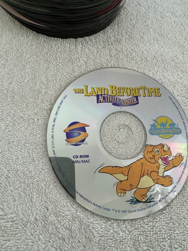 The Land Before Time Activity Center - 1997 Sound Source Interactive Win/Mac