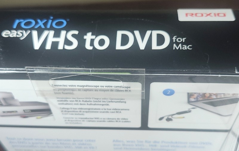 ROXIO EASY VHS TO DVD FOR MAC Software 243100CS VHS-to-DVD for Mac gallery