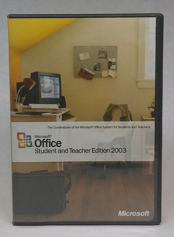 Microsoft Office Student and Teacher Edition 2003 with Key