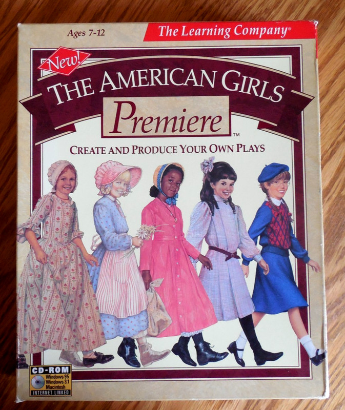 NEW The Learning Company*American Girls Premiere “Create Your Own Plays” CD-ROM