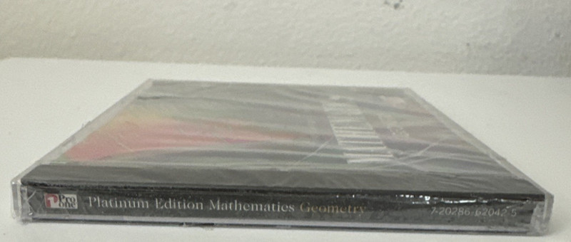 MATHEMATICS GEOMETRY Pro One PLATINUM EDITION CD-ROM SOFTWARE NEW gallery
