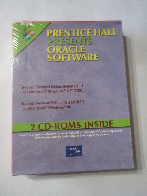 Prentice Hall – Oracle Software