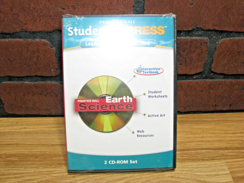 Prentice Hall Science Student Express Earth Science 2 CD Set text tool NEW