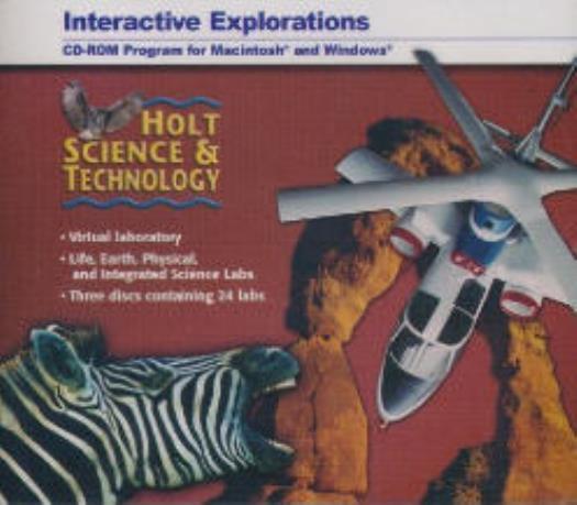 Holt Science & Technology: Interactive Explorations PC MAC CD laboratory problem