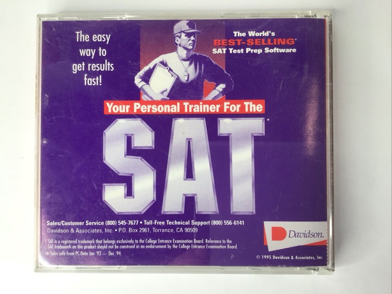 Your Personal Trainer For The SAT CD Macintosh/Windows '95/Windows 3.1 1995 gallery