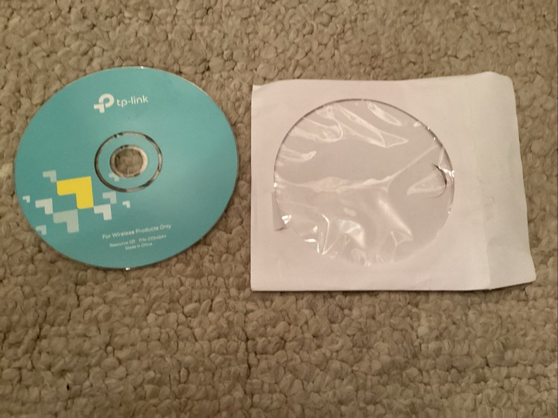 TP-Link Resource CD Disc for Wireless Products P/N: CD546A4