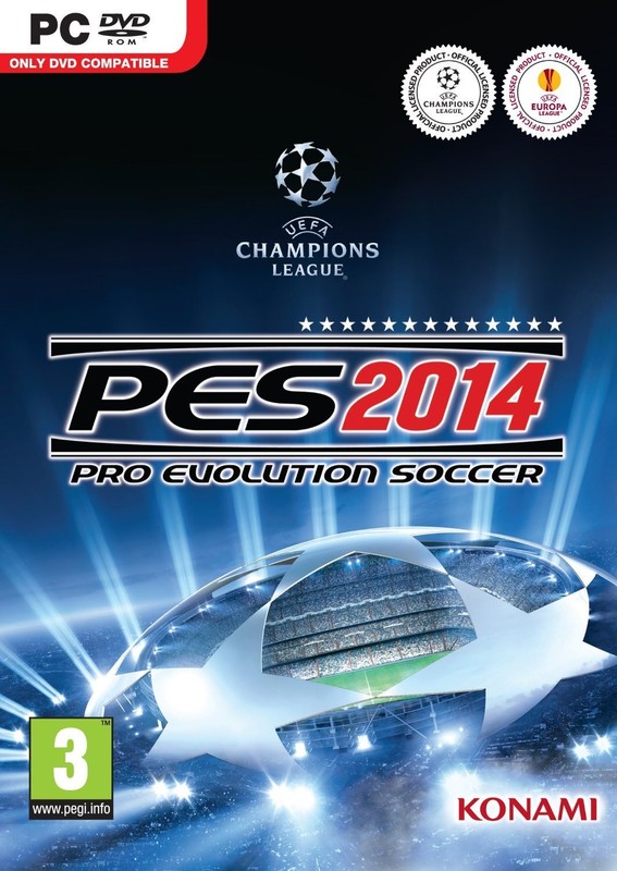 Pro Evolution Soccer 2014 w/ Manual PC CD championship UEFA league game! PES2014