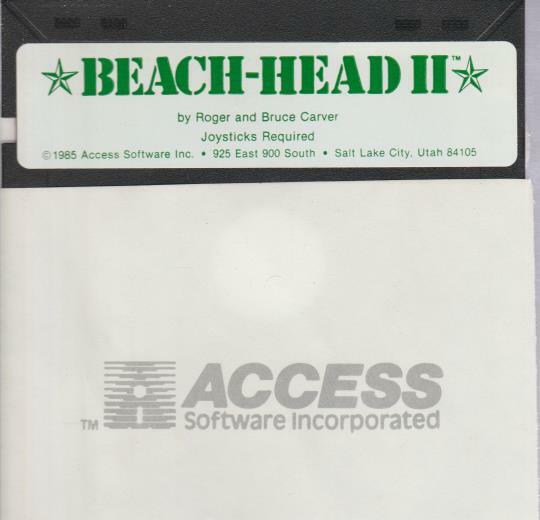 Beach-Head II APPLE II FLOPPY Beach Head dictator fighting shooting tank game!