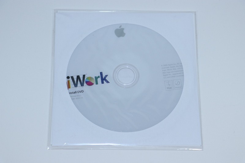 9.0.3 iWork 9.0 Macintosh Mac Install Software DVD Disc Pages Numbers Keynote