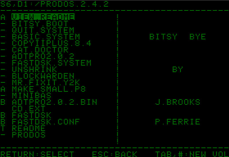Apple II Newest ProDOS and Bleeding Edge ProDOS 5.25” 2-in-1 Floppy Disk gallery