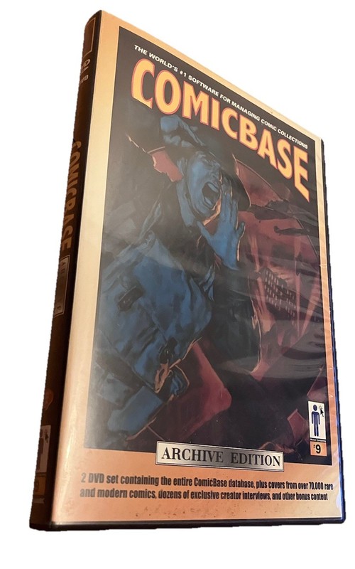 ComicBase Volume #9 9 2 DVD Set Archive Edition Collector Software Free Shipping