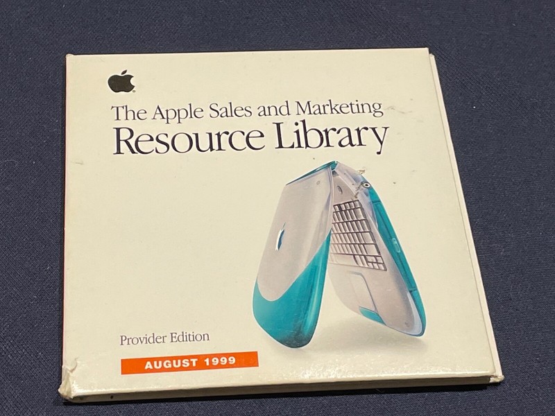 The Apple Sales and Marketing Resource Library Provider Edition CD August 1999