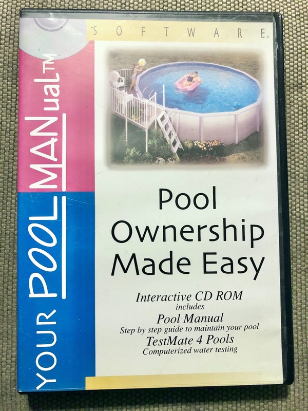 Your Pool Manual – Pool Ownership Made Easy – Software CD-ROM – Namco TestMate