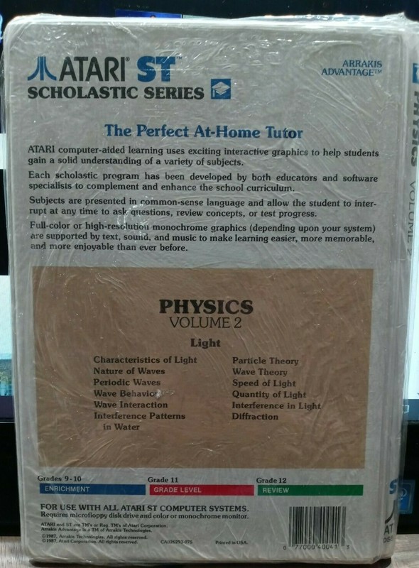 Physics, Volume 2 for Atari Scholastic Series ST ARRAKIS ADVANTAGE gallery