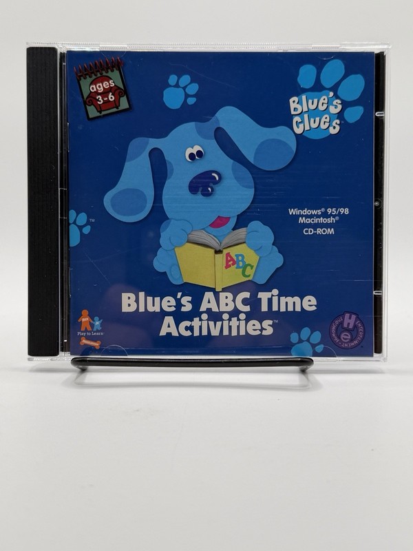 Blue’s Clues – Blue’s ABC Time Activities (CD-ROM, 1998) Nickelodeon / Nick Jr.
