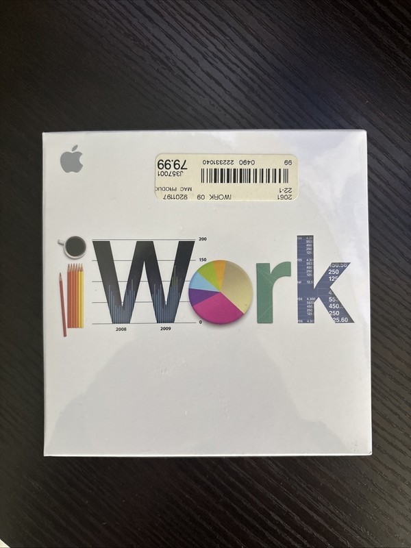 [NEW SEALED] Apple iWork ’09 Retail V9.0.3 Full Version MB942Z/A