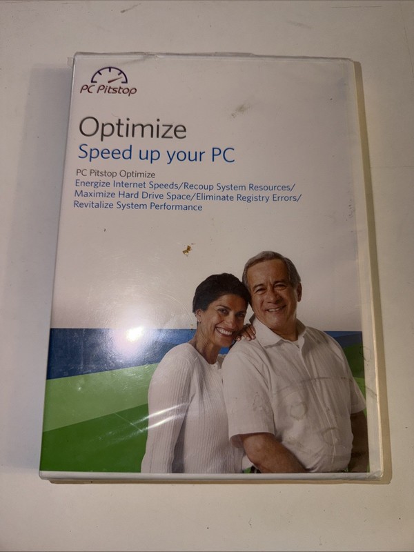 PC Pitstop Optimize Speed up you PC Microsoft Windows Vista & XP 2008 DVD Q83