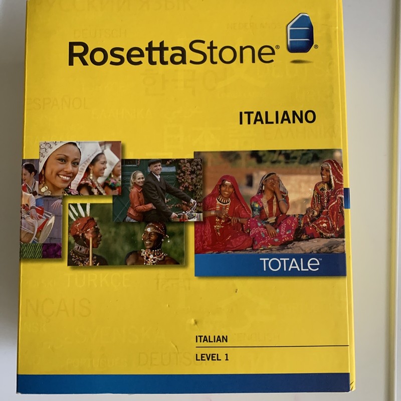 Rosetta Stone Italian Level 1, Version 4, Win/Mac
