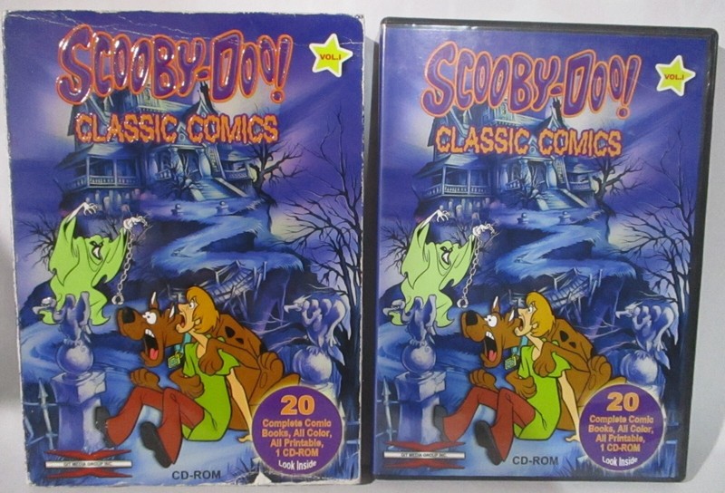 Scooby-Doo Classic Comics Vol. 1 CD-ROM for PC W/ 20 Printable Comics