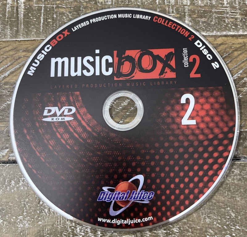Digital Juice Music Box Collection 2 Disc 2-Very Rare-SHIPS N 24 HOURS gallery