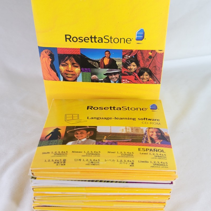 Rosetta Stone Espanol Spanish (Latin America) Complete Program Level 1-5 DVD Set gallery