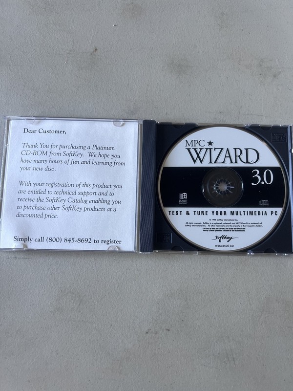 Softkey MPC Wizard 3.0 Multimedia PC Test & Tune Utility Software CD-ROM gallery