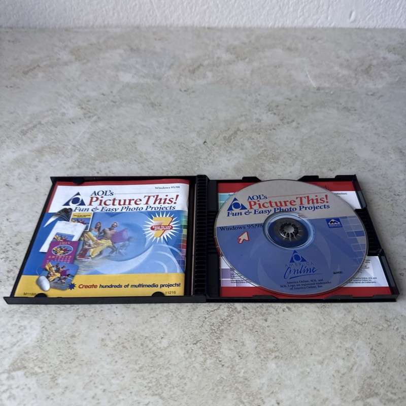AOLs Picture This Fun & Easy Photo Projects Windows 95/98 gallery