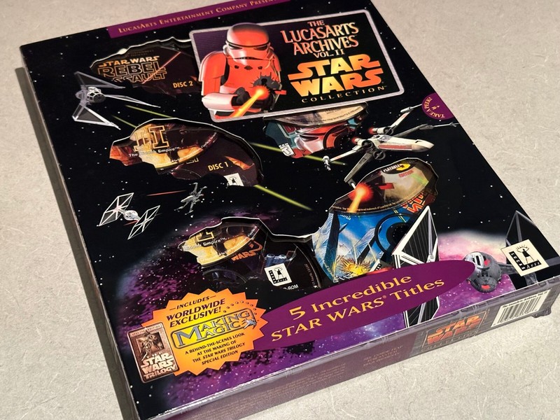 EC. Lucas Arts Archives – Star Wars Collection – (PC CD Bundle) – (OPEN BOX)