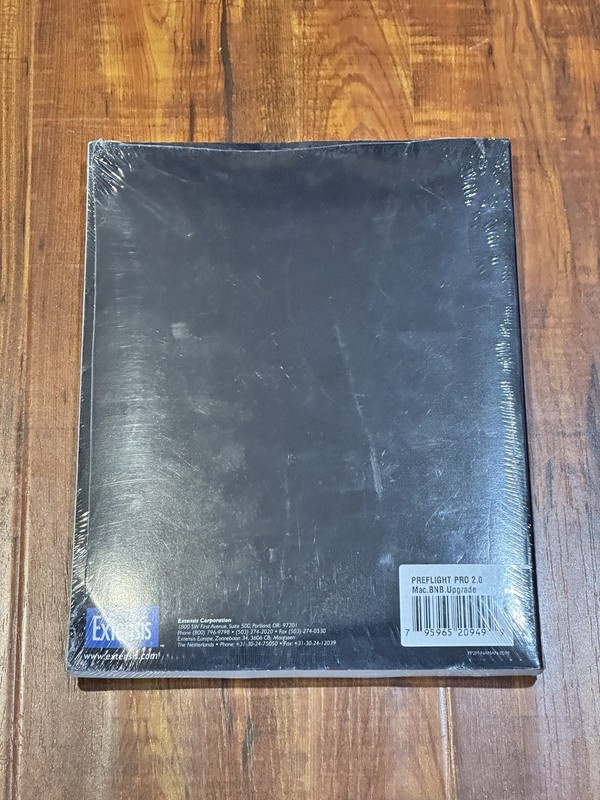 Rare Vintage Extensis Preflight Pro 2.0 Mac Upgrade QuarkXPress - New & Sealed gallery