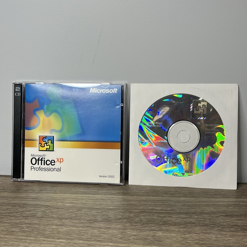 Microsoft Office XP Professional Version 2002 Employee Copy w/ Key & CDs In Box gallery