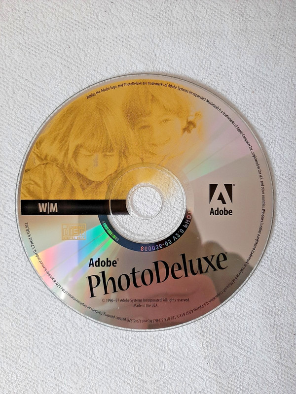 Adobe Photo Deluxe Vintage For Windows PC / Macintosh CD-ROM 1997 Version 2.0 gallery