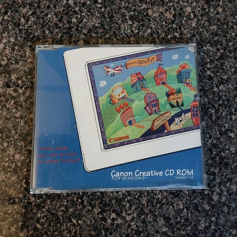 Canon Creative Arts & Culture CD ROM Version 1.2 for Windows English