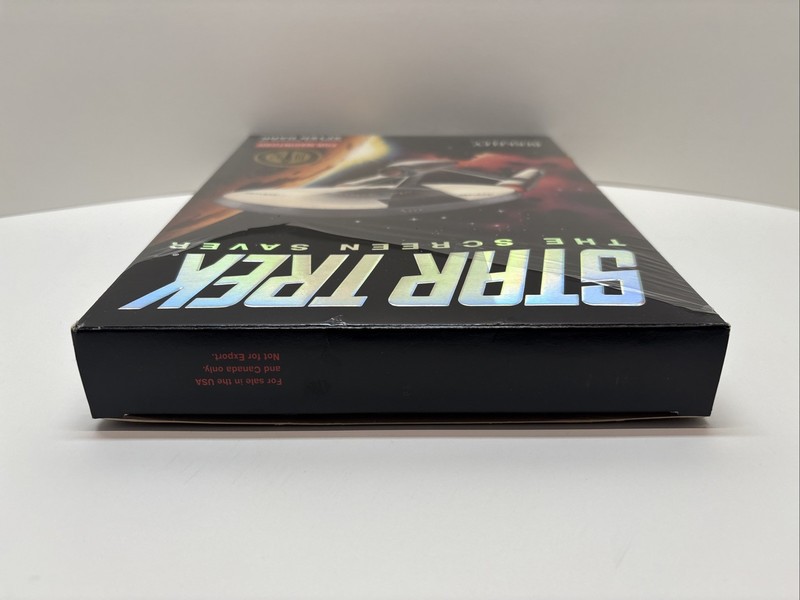 Star Trek Screen Saver Macintosh 3.5" Disk 1992 big box After Dark gallery