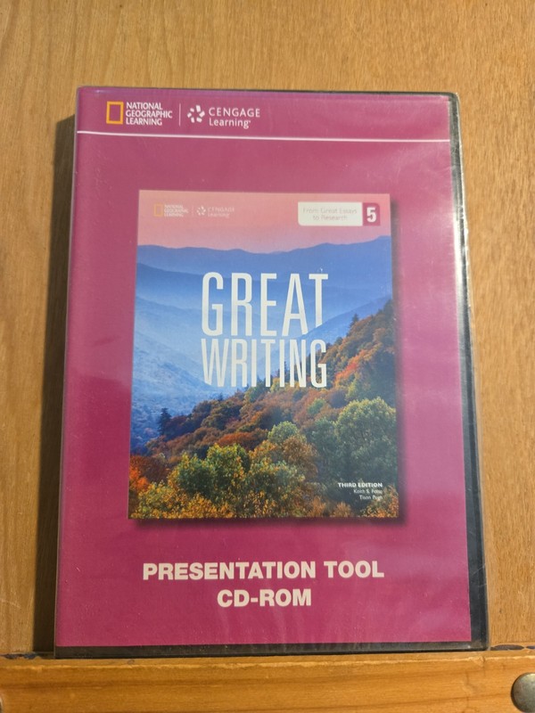 Great Writing 5-Presentation Tool CD-ROM National Geographic Learning (JJ)