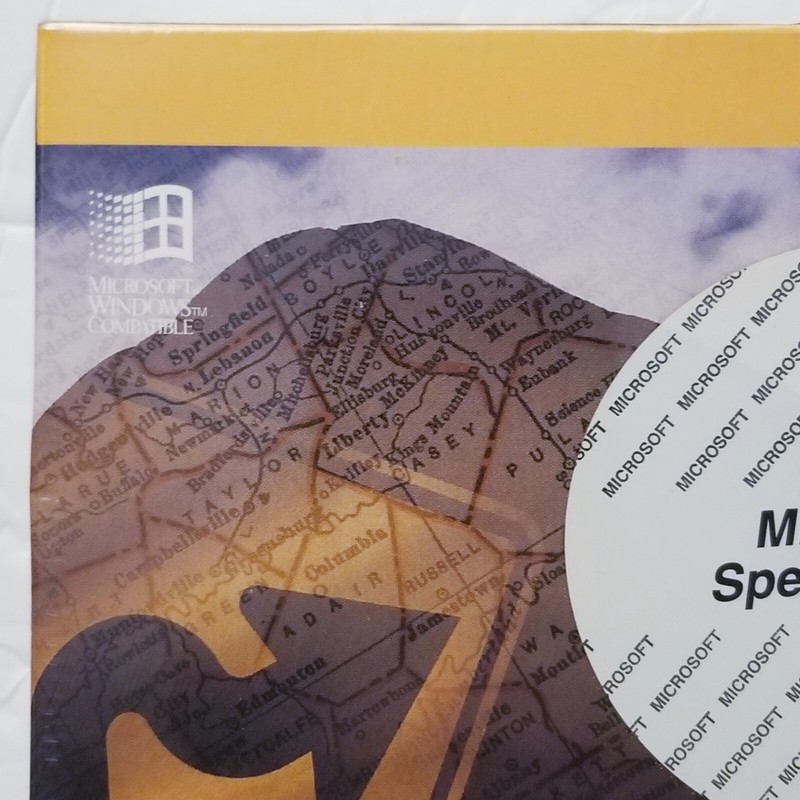 Vtg 1995 Microsoft Automap Pro Route Planning Software Factory Sealed Rare NOS gallery