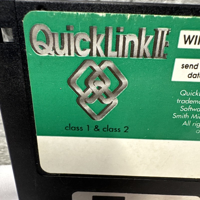 QuickLink II: Windows & DOS 3.5" Floppy Disk, Class 1 and Class 2 gallery