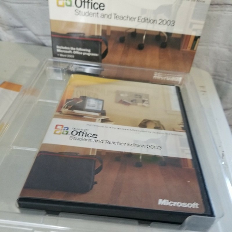 Microsoft Office Student and Teacher Edition 2003 with Product Key & Manual gallery
