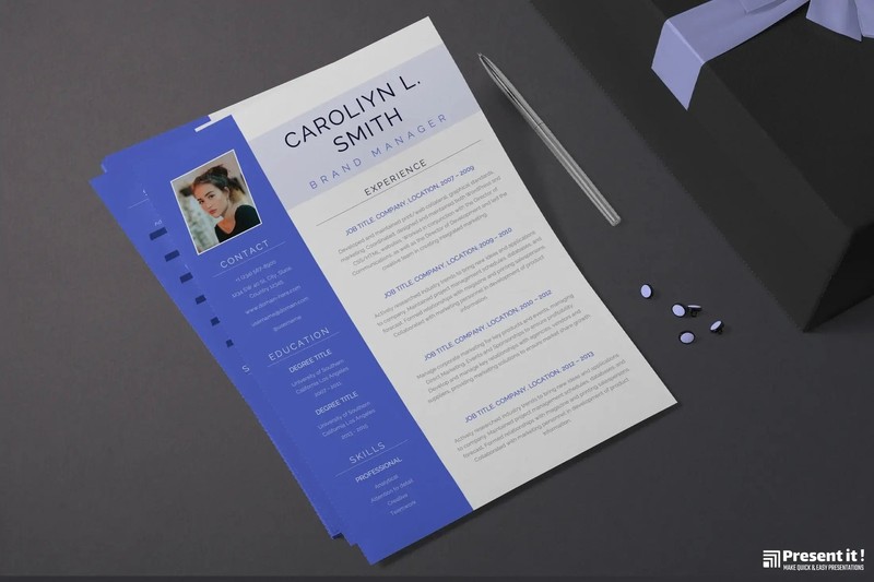 Nora Resume Template | Premium Template gallery