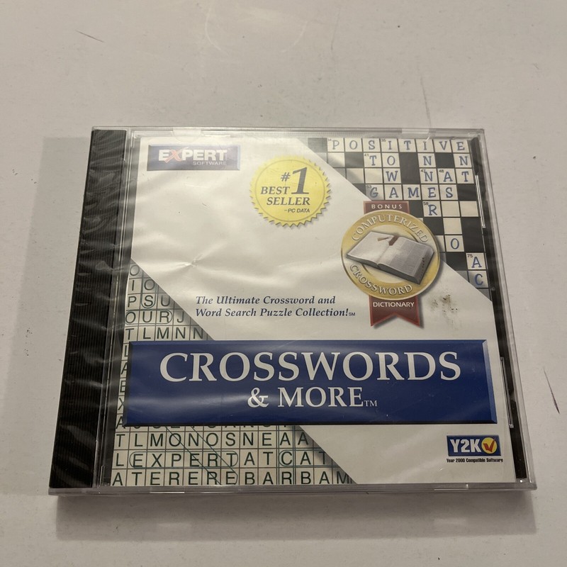 Expert Software Crosswords & More 300 FAVORITE GAMES & MORE ! CD-ROM New Sealed